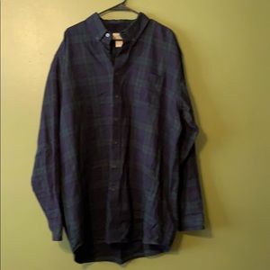 LLBean flannel shirt